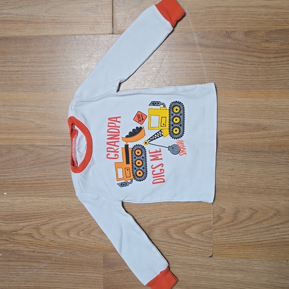 Children's Place Baby's Long Sleeve PJ Top, size 3-6M